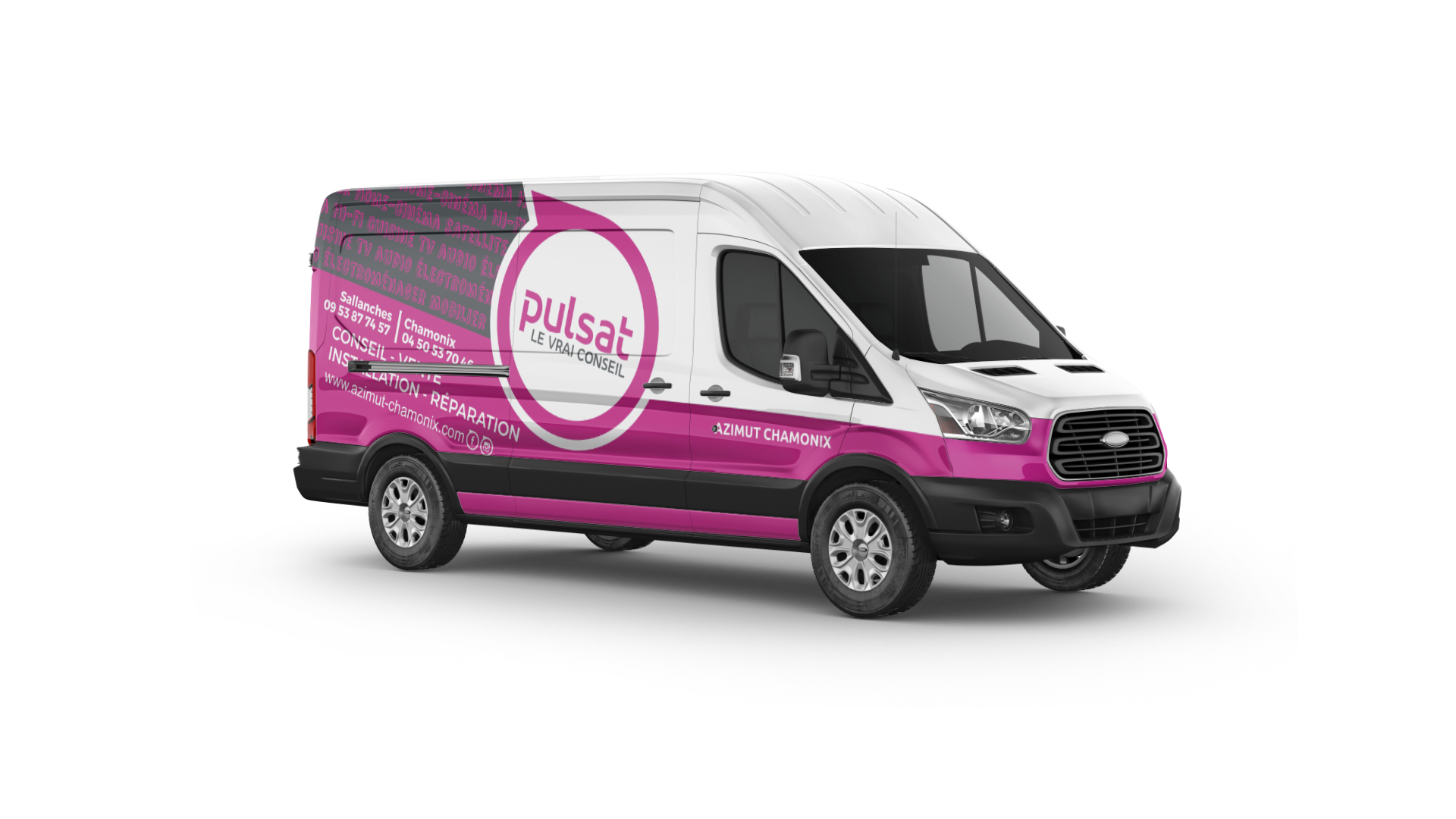 Covering voiture Ford Transit Pulsat