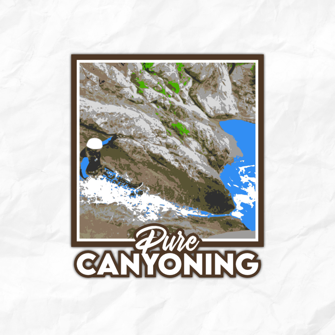 Pure Canyoning logo secondaire
