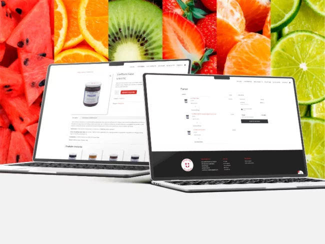 Les Confitures de la Création, intégration e-commerce